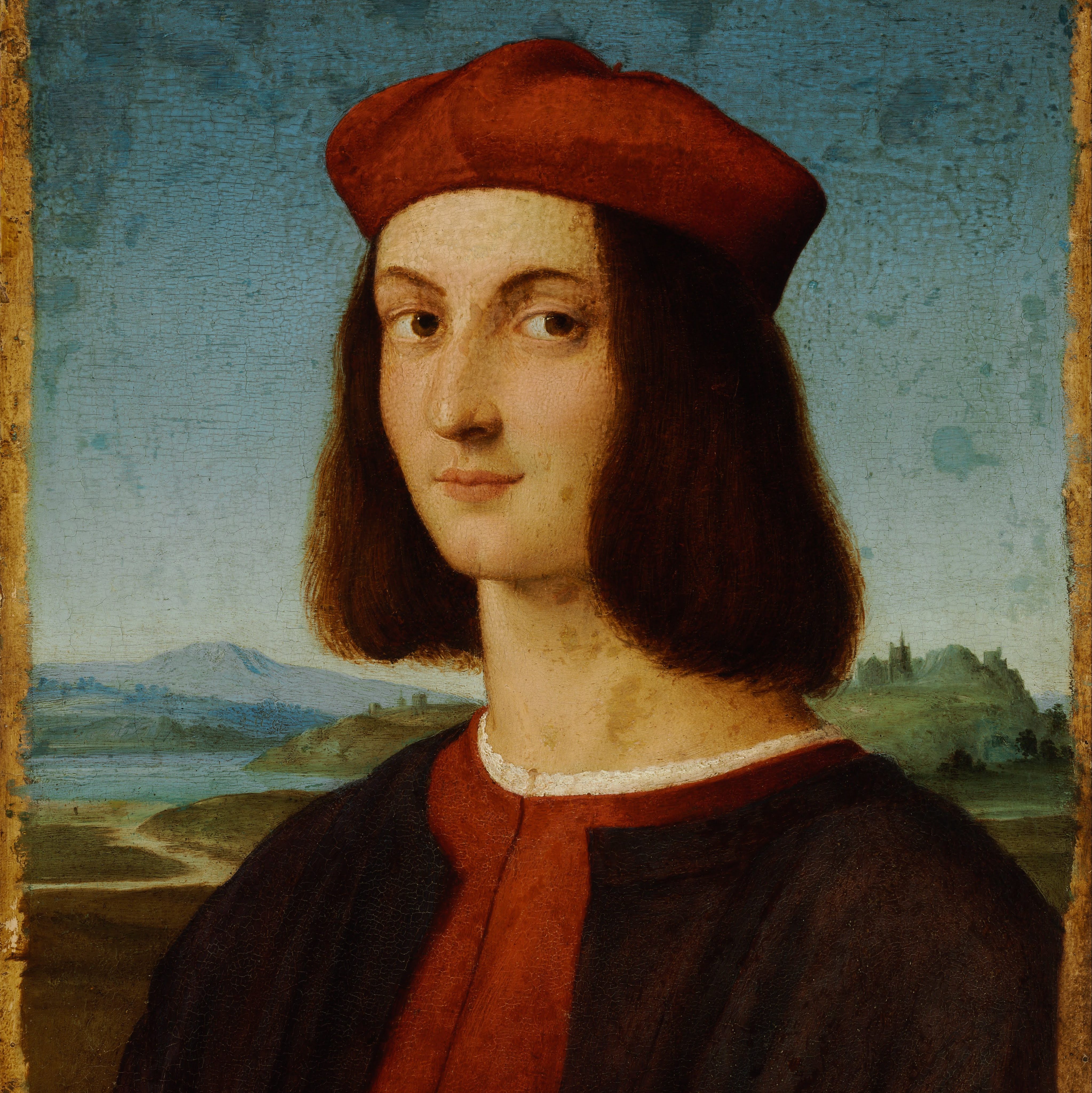Raffaello: ritratto di Pietro Bembo (public domain, Google Art Project)
